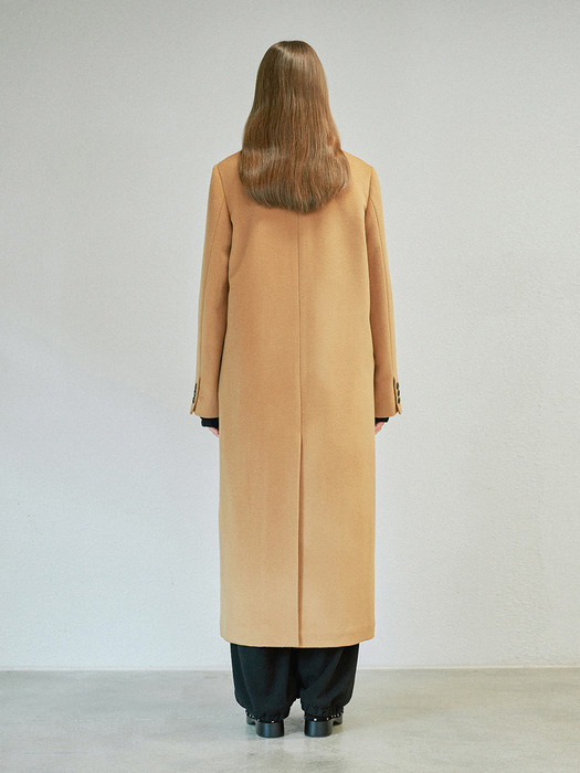 DOUBLE TAILORED COAT (camel)