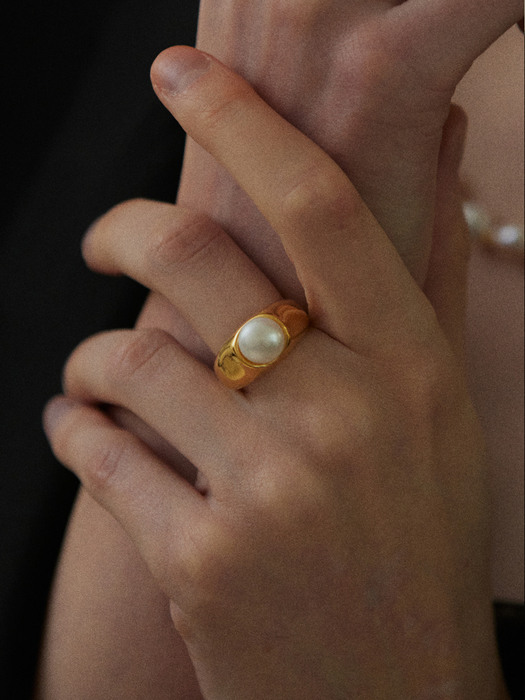 pearl point ring (2 size)