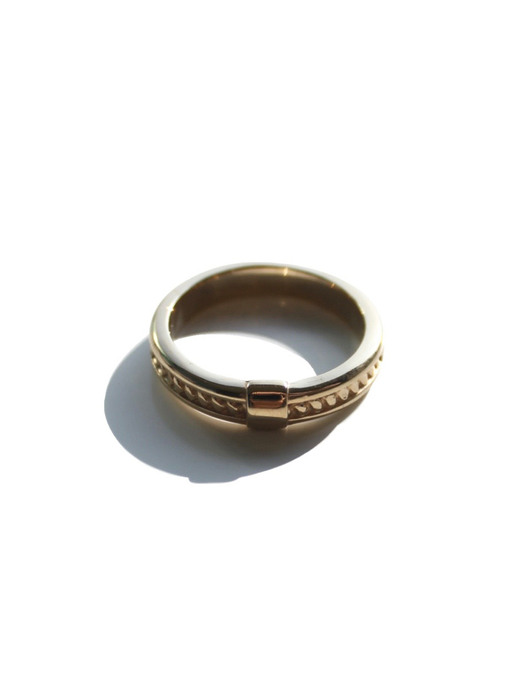 Rope Mix Ring (gold)