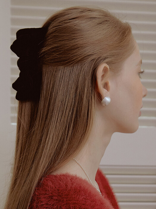 [단독]Boutique Ribbon Hair claw clip HB2220