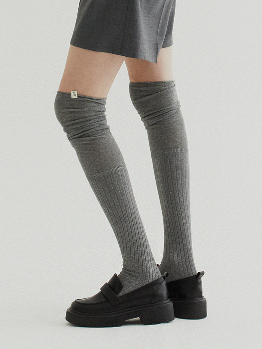 Lively High Knee Socks (4Colors)