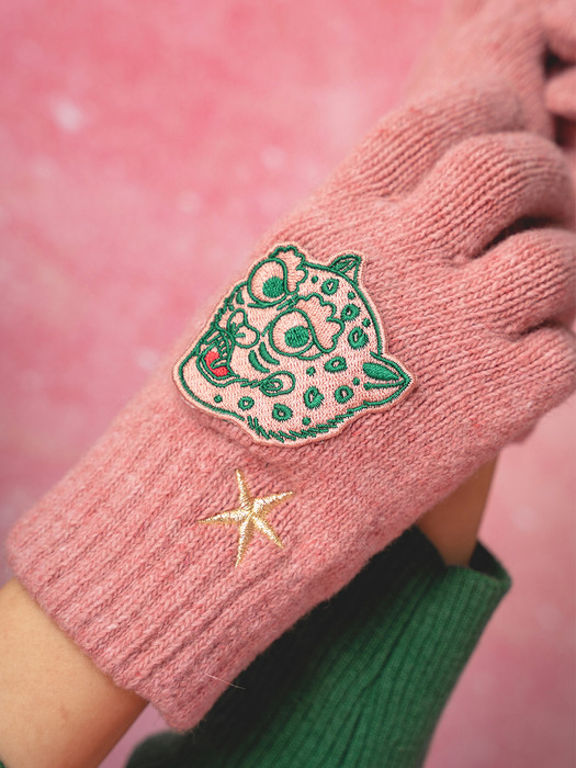 Hodam gloves, Pink