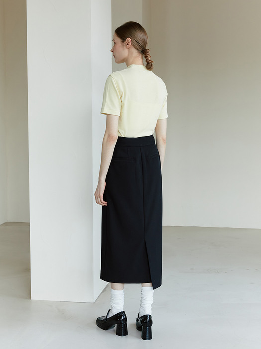 RTS ASYMMETRIC H-LINE SKIRT_2COLORS