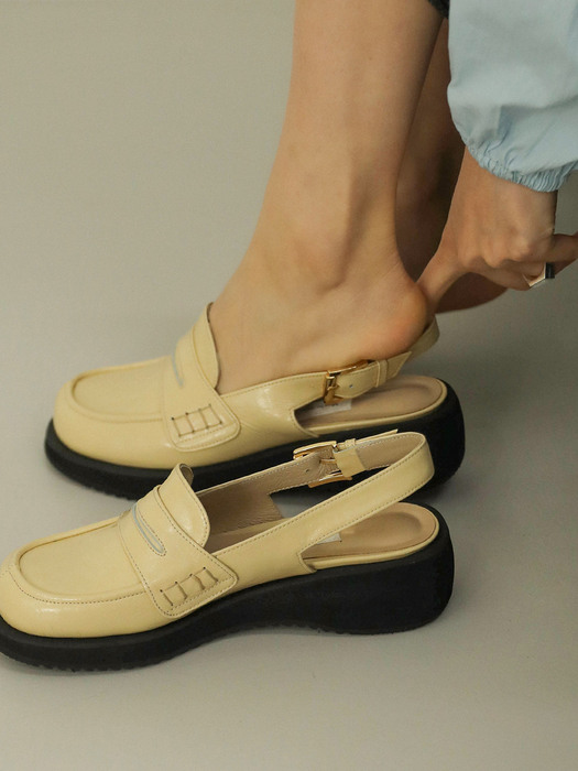 [단독]hombre back strap platform shoes 6colors