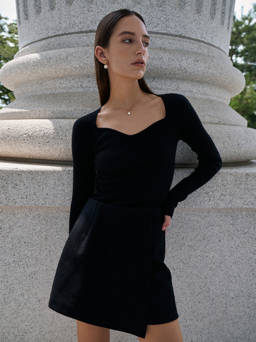 [여울 PICK]Tenno Heart neck Knit