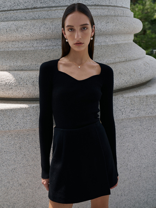 [여울 PICK]Tenno Heart neck Knit