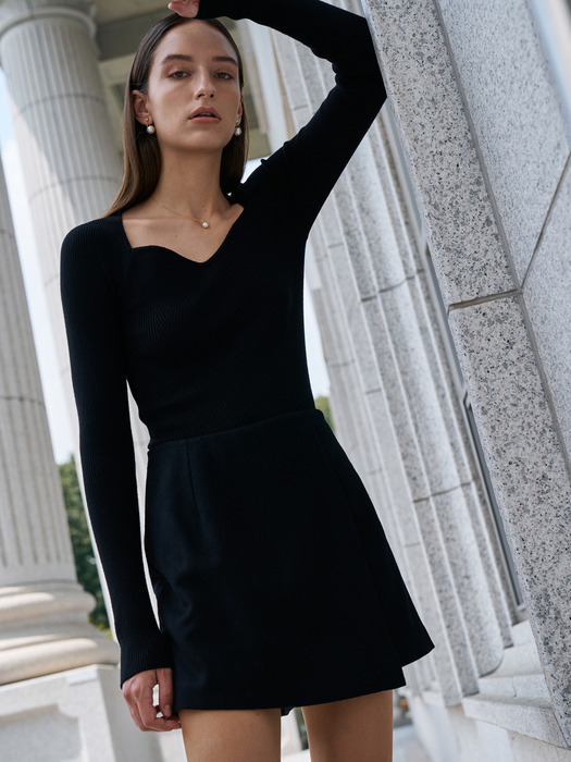 [여울 PICK]Tenno Heart neck Knit