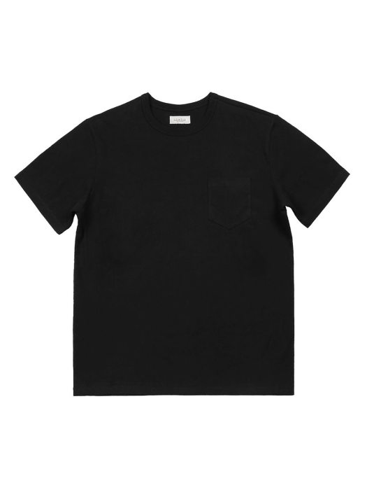 Essential Comfort Poket T-Shirts (Black)