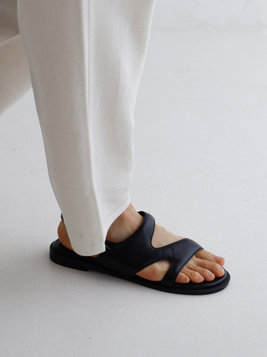 wave sandal_23096_black