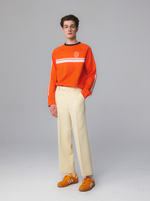 UNISEX, Lace Tape MS TEAM Uniform Long T / Orange