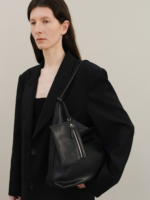 Pulpy hobo bag Black