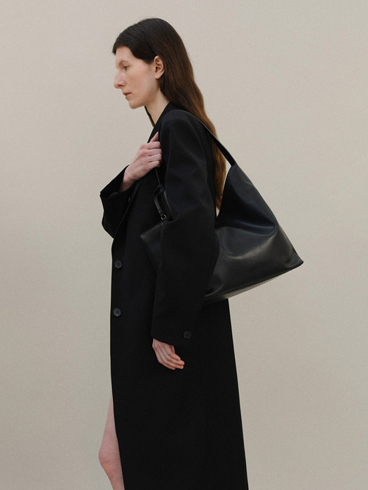 Pulpy hobo bag Black