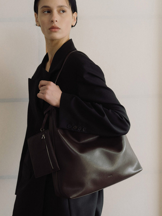 [단독][유하PICK]Pulpy hobo bag_3colors