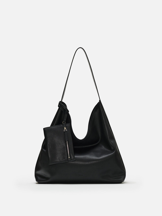 Pulpy hobo bag Black