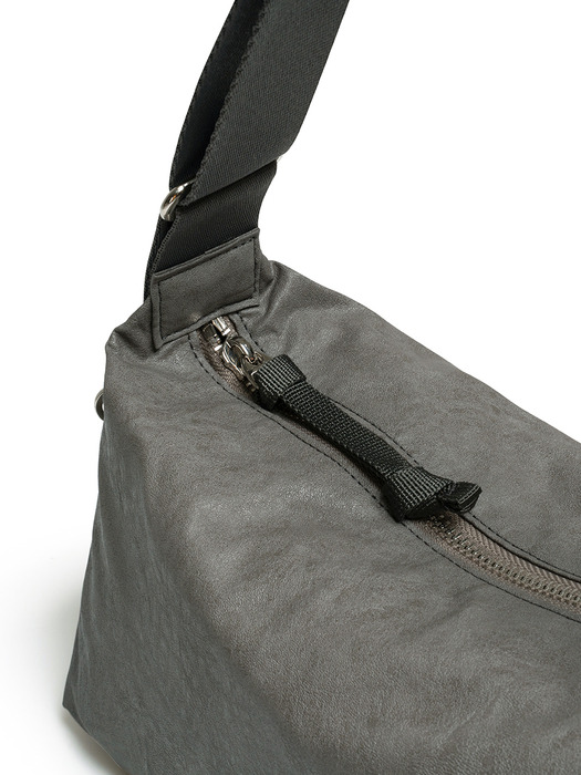 MINI HOBO BAG - GREY