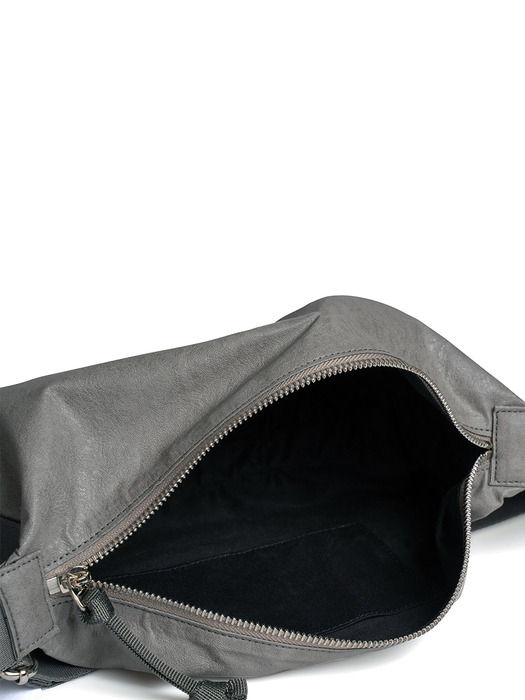 MINI HOBO BAG - GREY