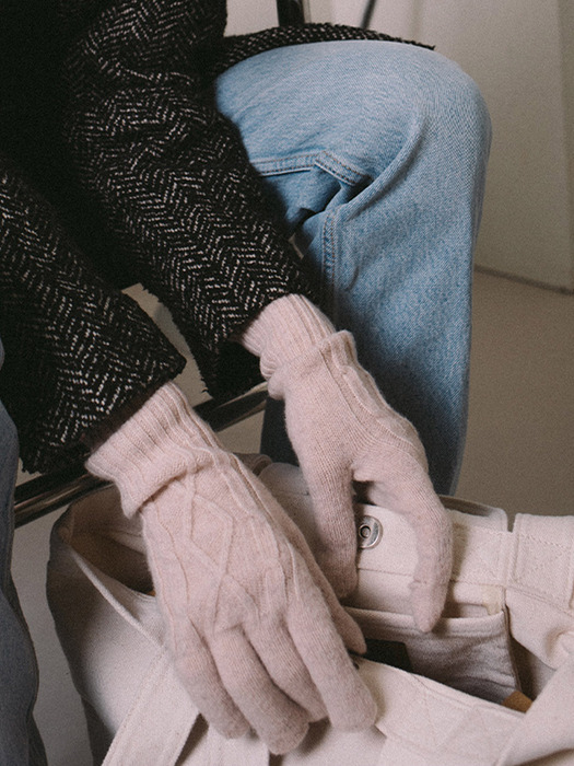 [선물포장] 100% Wool Innigkeit Touch Gloves_4 Colors