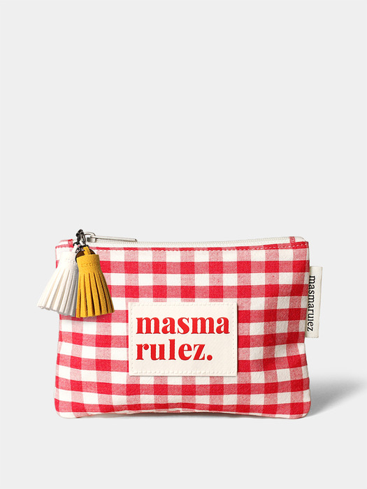 Basic pouch _ 스프링 Red