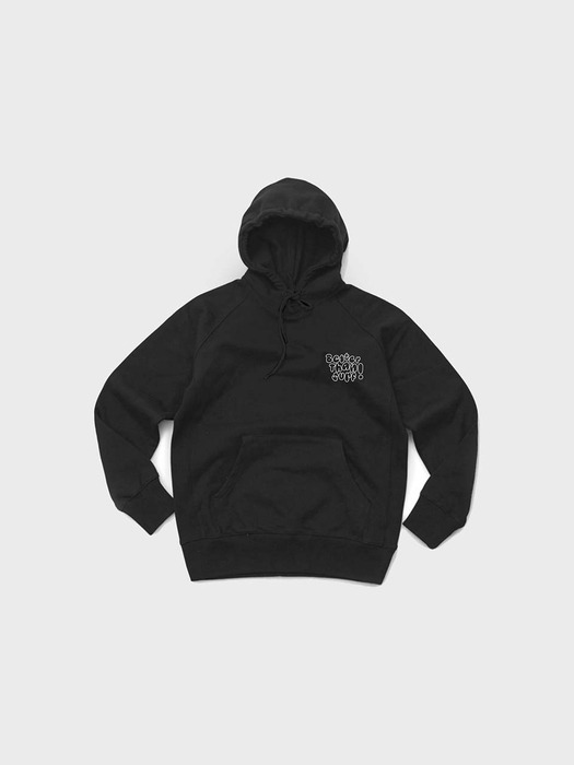 SURF LOGO FLEECE SWEAT SHIRT black 서프 로고 플리스 스웨트 셔츠 블랙