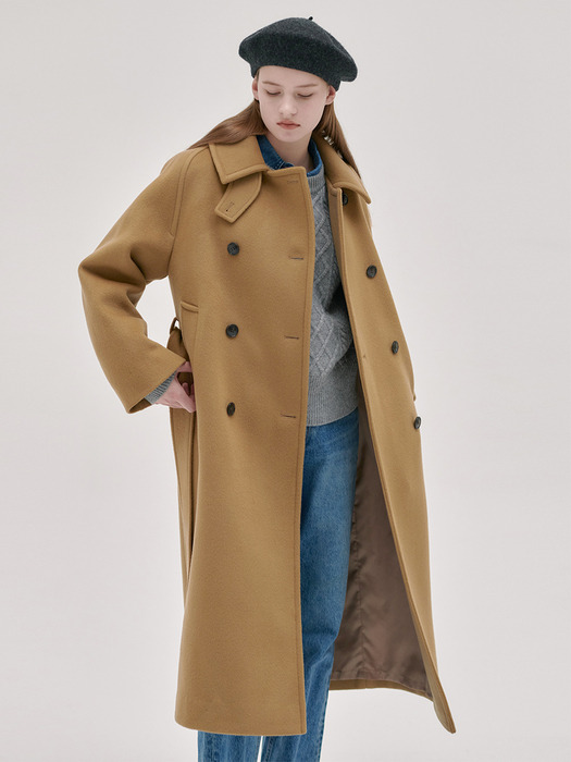 23WN wool trench coat [CA]