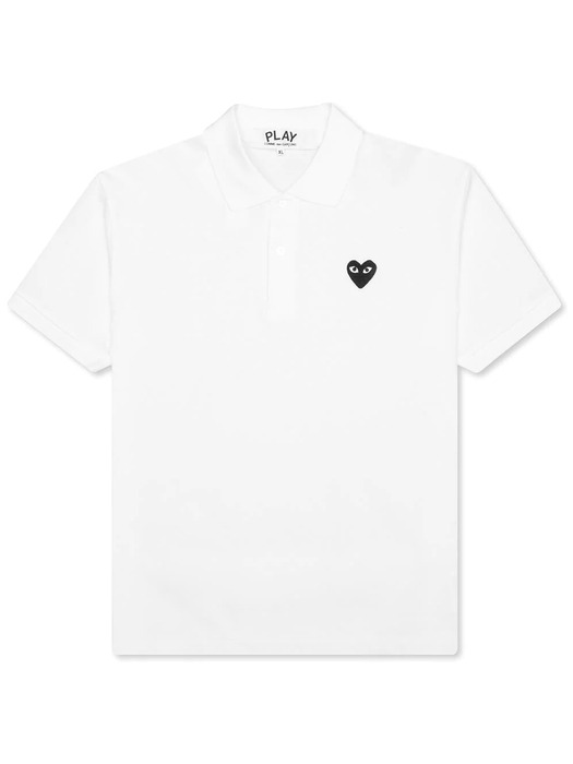24SS 블랙 하트 와펜 카라 티셔츠 AZ-T066-051-2
