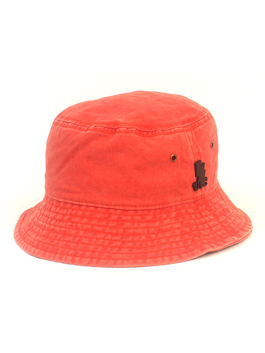 Pigment Coral Washing Bucket Hat 버킷햇