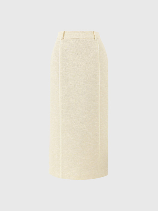 모스 트위드  미디 스커트 / MOSS TWEED MIDI SKIRT_2colors