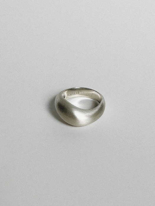 [Silver925] oar Cloud Volume Ring [무광실버]