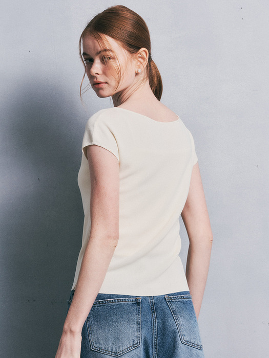 WD_Brief simple knitting top_WHITE