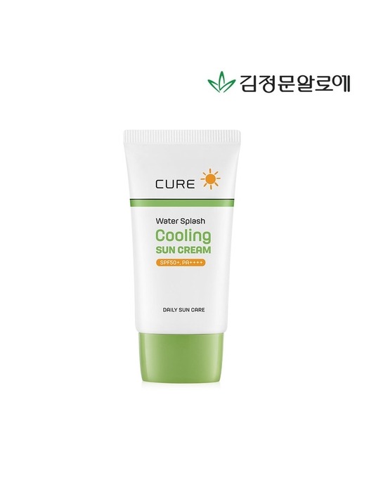 [김정문알로에] 큐어 스플래쉬 쿨링 선크림 40ml