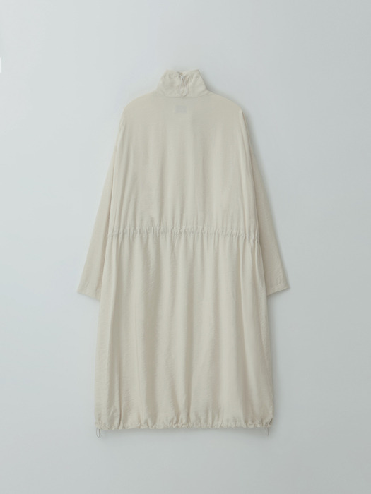 drawstring coat (ivory)