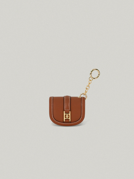 PETIT POCHE CASE [BROWN - STITCH]