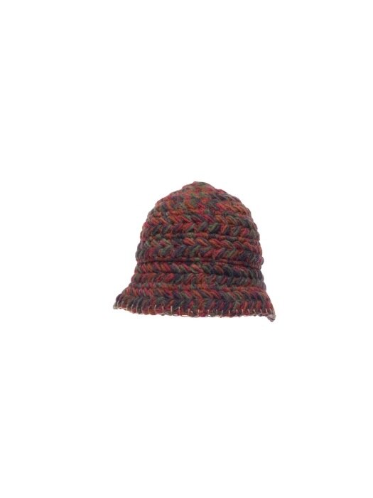 Knitting short hat