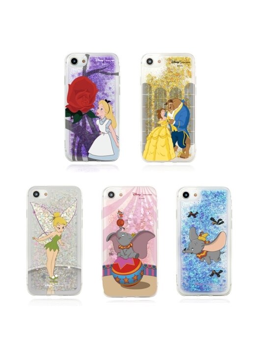 [iPhone 6/6s] Disney│high cheeks Glitter Phone Case