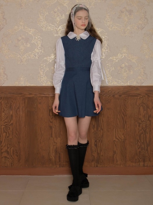 Marie dress (denim)