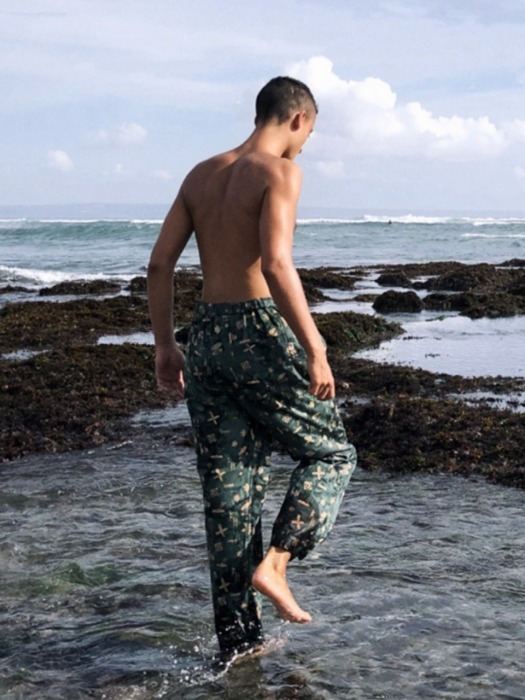 [Matt And Mel x M.Nii] Handcrafted Aloha Pants