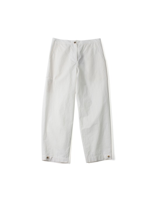 side pocket cotton pants