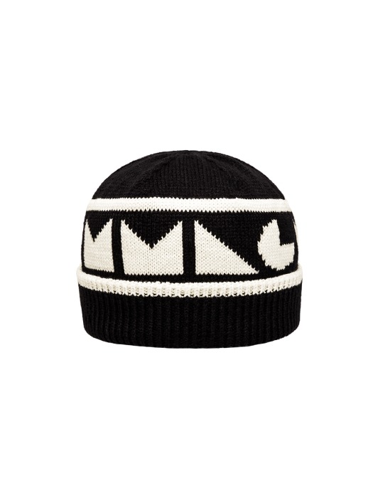 [Mmlg] FIGURE KNITCAP (BLACK)