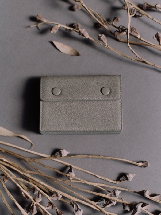 Accordion card wallet - Taupe