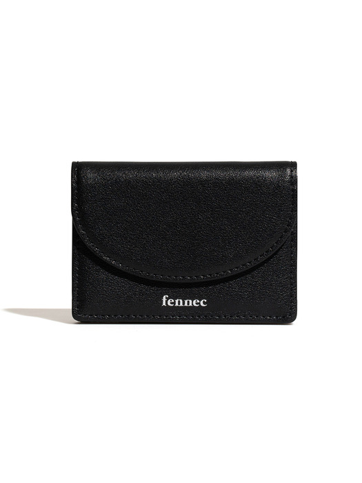 HALFMOON ACCORDION POCKET - BLACK