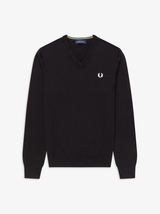 [Authentic] Classic Cotton V Neck Sweater(102)