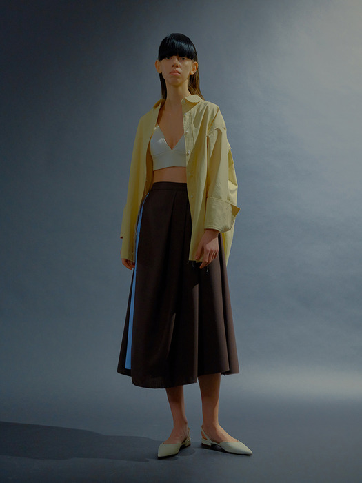 LAYERED WRAP SKIRTS (2 COLOR)