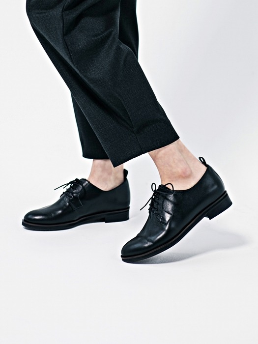 30mm Gallela Derby Shoes (Black)