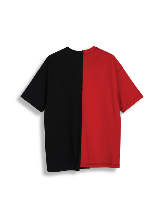 [ORDINARYPEOPLE X DISNEY] NEVER STOP DREAMING RED&BLACK T-SHIRTS