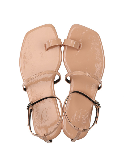 Y.01 Jane candy back T sandals / YY20S-S48 Skin