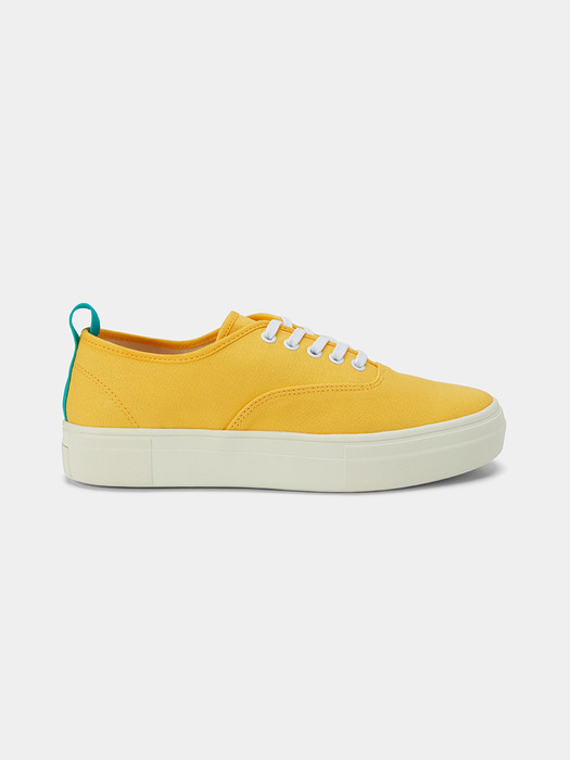 CANVAS LOW YELLOW SNEAKERS