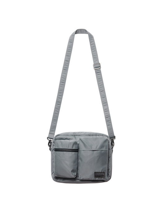 Nylon Small Travel Bag Glacier Gray