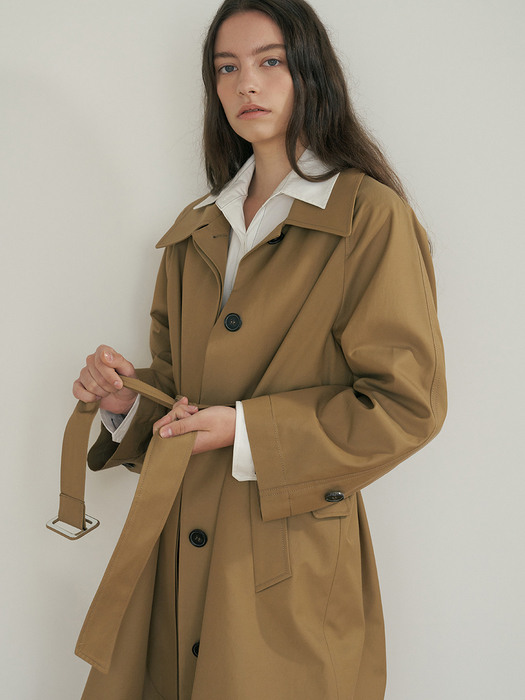 mac trench coat (beige)