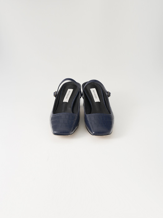 넬라 뮬 - 5cm navy wani