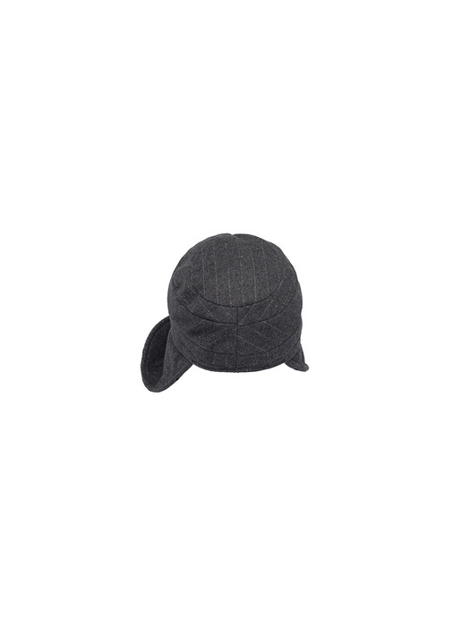 Unbalanced brim Lilly hat - Gray